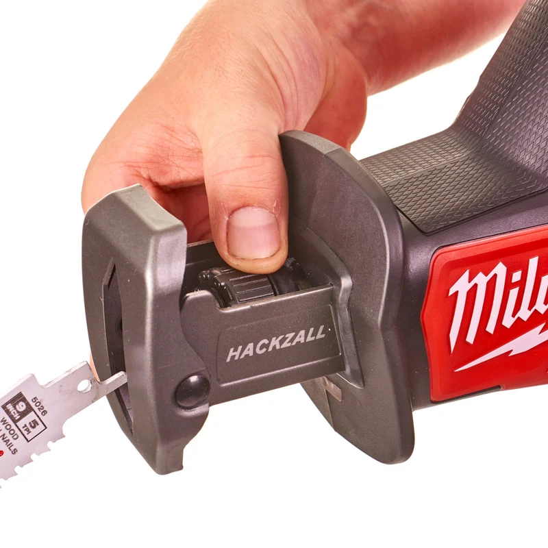 Milwaukee Akku-Säbelsäge M18 FHZ-502X (Hublänge: 22 mm, Leerhubzahl: 0-3000 U/min, mit 2 x 5,0 Ah Akku in HD Box)
