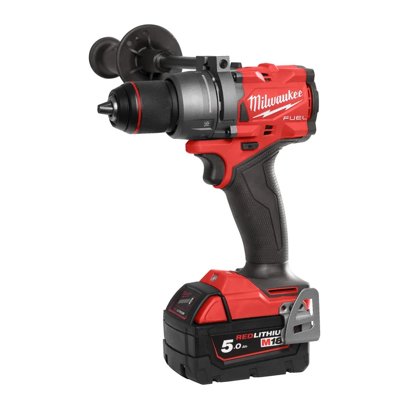 Milwaukee Akku-Schlagbohrschrauber M18 FPD3-502X (Drehmoment: 158 Nm, Bohrfutter: 13 mm, mit 2 x 5,0 Ah Akku in HD Box)