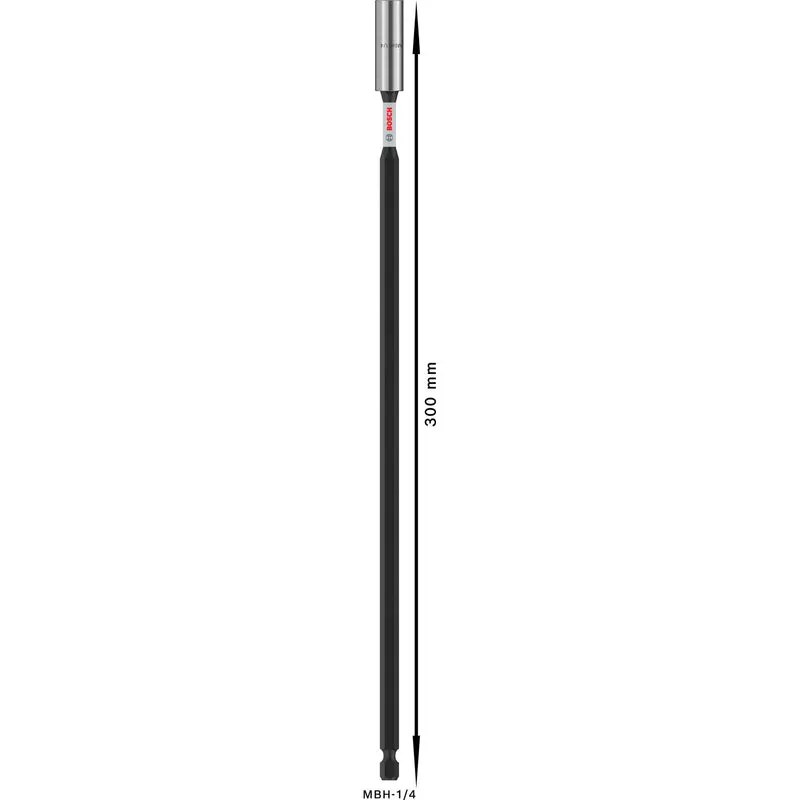 Bosch PRO Standard 1/4" Bithalter Impact 300 mm (magnetisch, geeignet für Schlagschrauber)