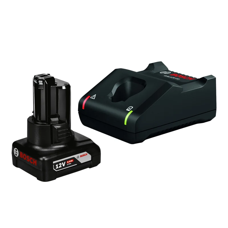 Bosch GEX 12V-150-3 Professional Akku Exzenterschleifer 12 V 150 mm Brushless + 1x Akku 6,0 Ah + Ladegerät
