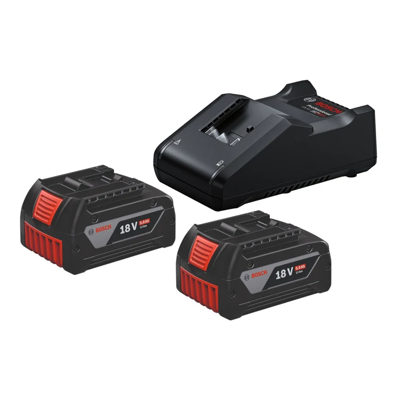 Bosch GGC 18V-12 Professional Akku Gewindestangenschneider 18 V M12 + 2x Akku 5,0 Ah + Ladegerät
