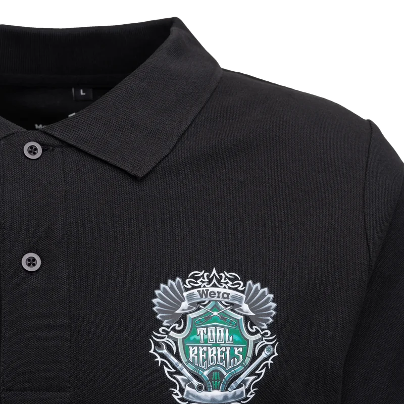 Polo Shirt "Be a Tool Rebel"