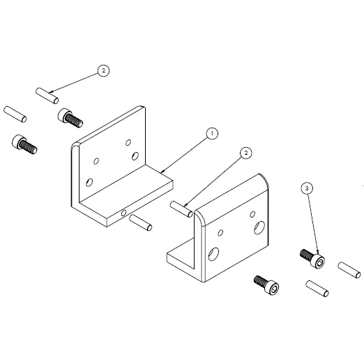 AR70 Pin Clamp Polschuh-Kit – 8800493