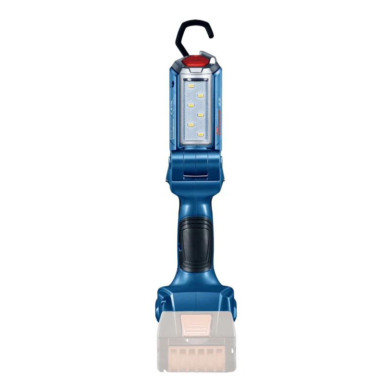 Bosch GLI 18V-300 Professional Akku Bauleuchte 18 V 300 lm + 2x Akku 2,0 Ah + Ladegerät