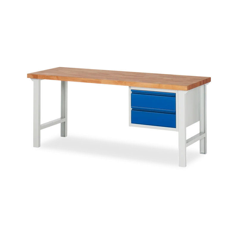 Profi-Werkbank mit 2x Schubladen
