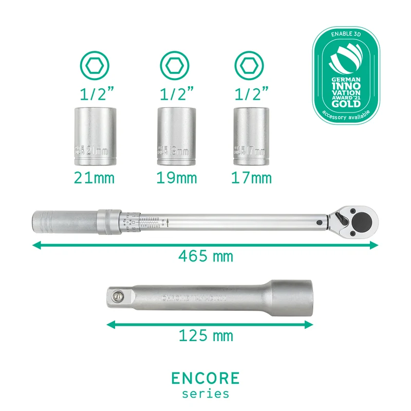 Drehmomentschlüssel Set 1/2" I 80386