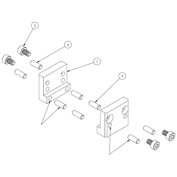 T20 Pin Clamp Polschuh-Kit – 8800906