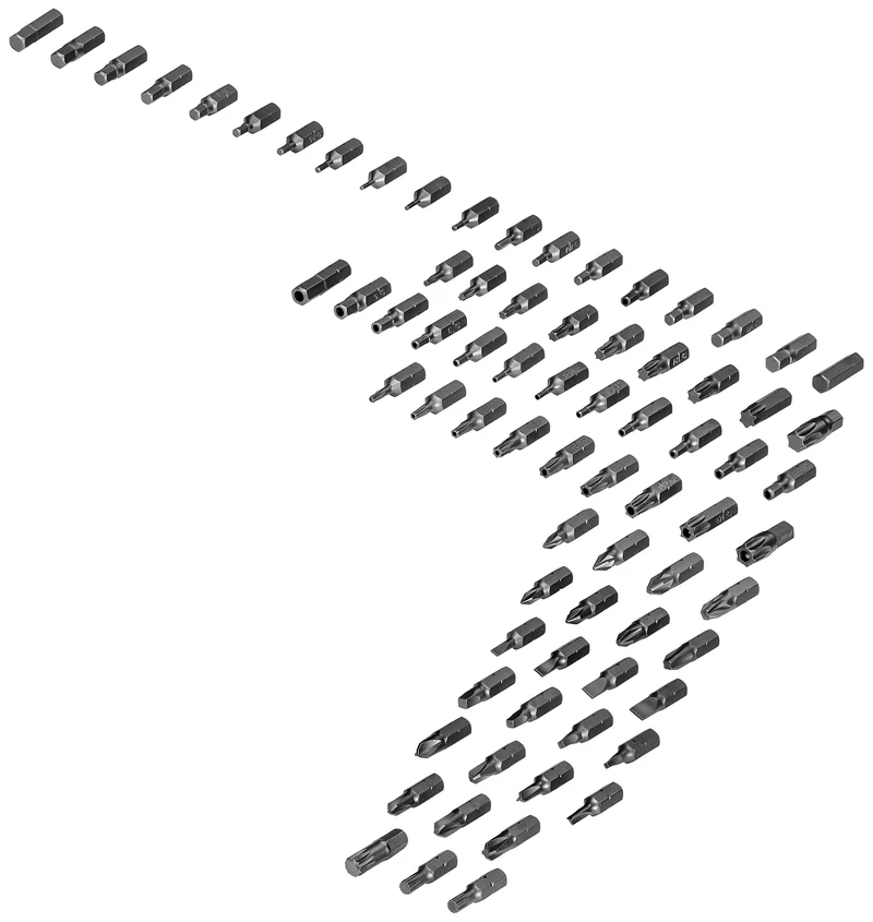 Ratschen Bitset 81-tlg.
