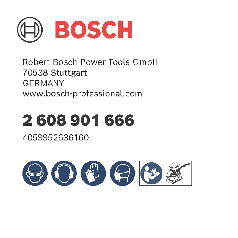 Bosch EXPERT M480 Schleifnetz-Set 115 x 107 mm (10er-Pack: 4x G80, 3x G120, 3x G180, für Schwingschleifer, für Holz, Farbe, Trockenbauwände)