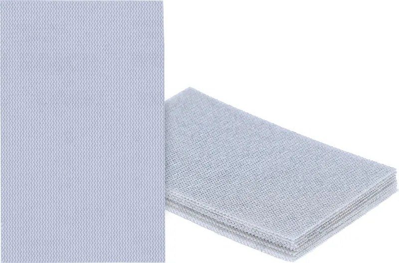 Bosch EXPERT M480 Schleifnetz-Set 93 x 186 mm (10er-Pack: 4x G80, 3x G120, 3x G180, für Schwingschleifer, für Holz, Farbe, Trockenbauwände)