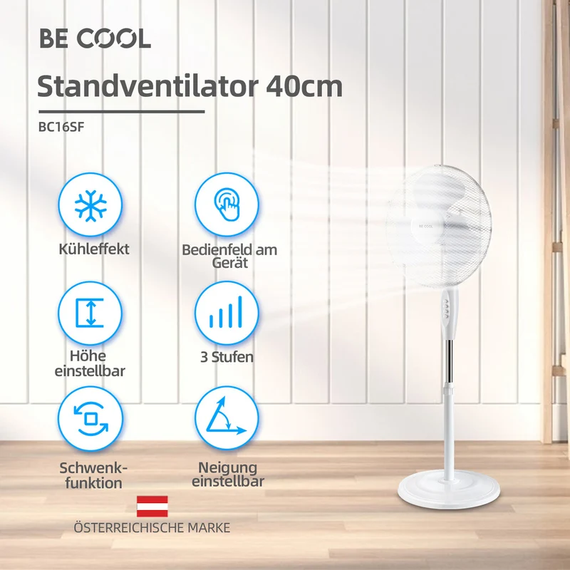 BE COOL Standventilator