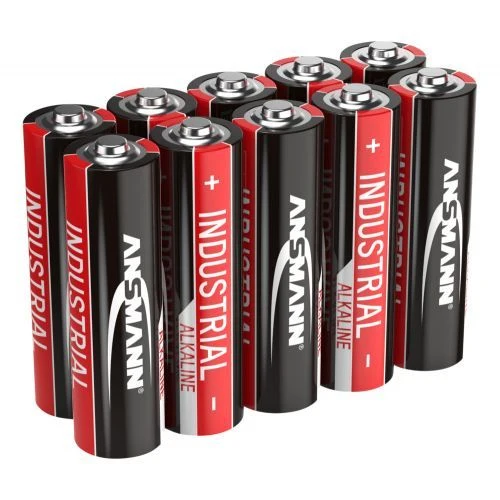 ANSMANN Industrial Alkaline-Batterien Mignon AA / LR6 1,5 V – 10er Pack