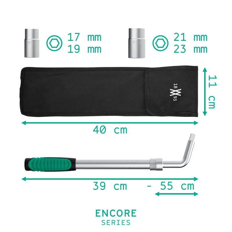 Teleskop Radmutternschlüssel Set I 80249