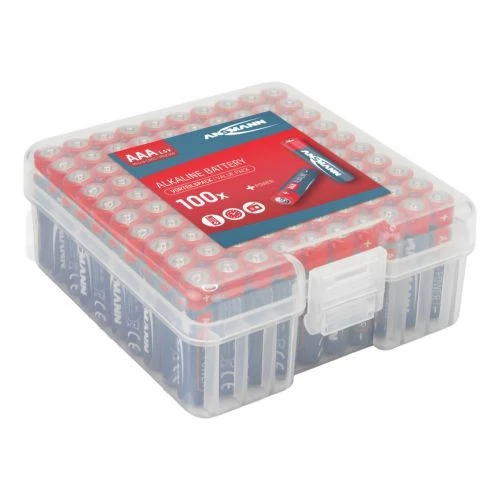 ANSMANN Red Alkaline-Batterien Micro AAA / LR03 1,5 V – 100er Pack