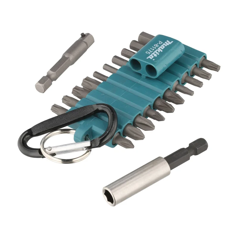 Makita P-81175 Bit-Box 22-teilig, mit Karabiner