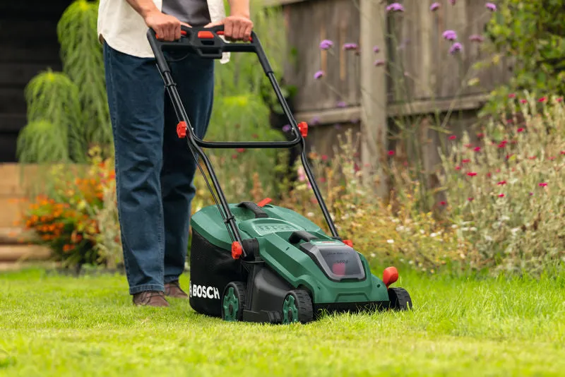 Bosch Home and Garden Akku-Rasenmäher ROTAK18V-34, 1x Akku PBA 18V 4.0Ah ( 06008B9N00 )