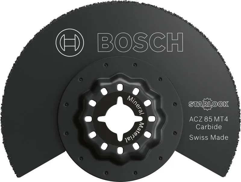Bosch Segmentsägeblatt ACZ 85 MT4 (Starlock, Multi Material, Zum Schneiden von Fugenmörtel und Porenbeton, 85 mm)