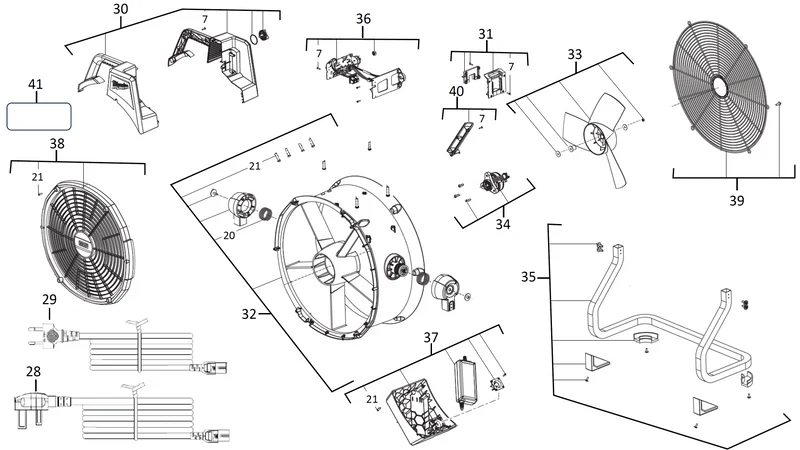 Milwaukee M18 ARFHP Ersatzteile (Code: 497966)