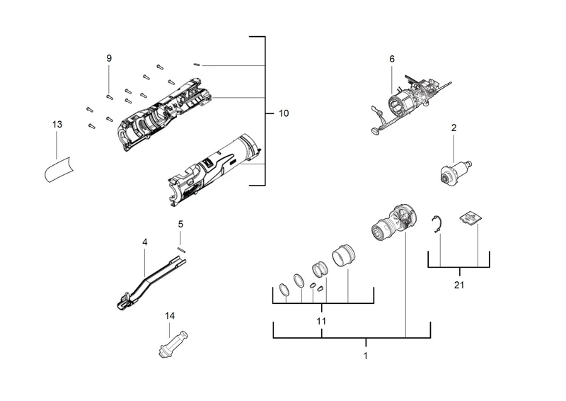 Milwaukee M12 FTB Ersatzteile (Code: 491127)