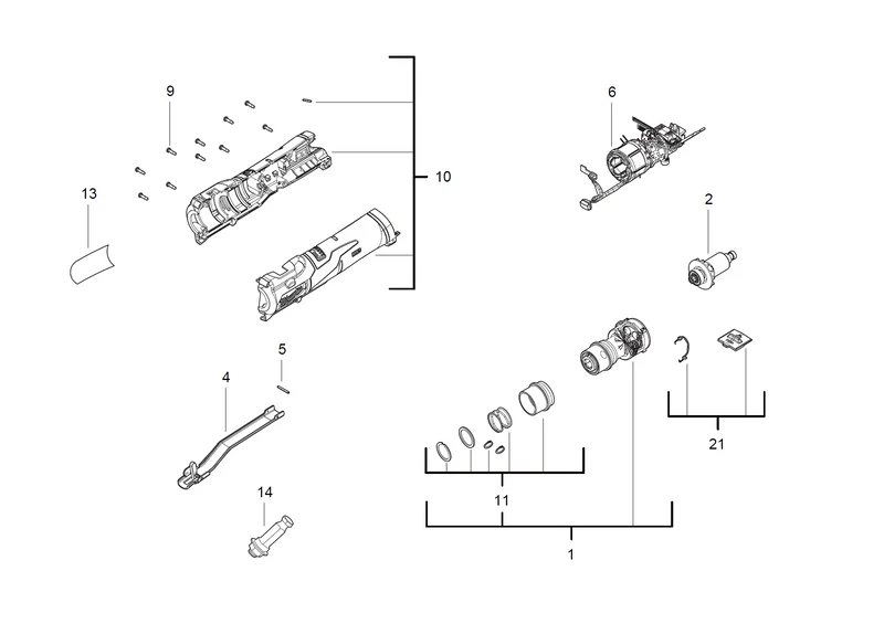 Milwaukee M12 FTB Ersatzteile (Code: 483013)