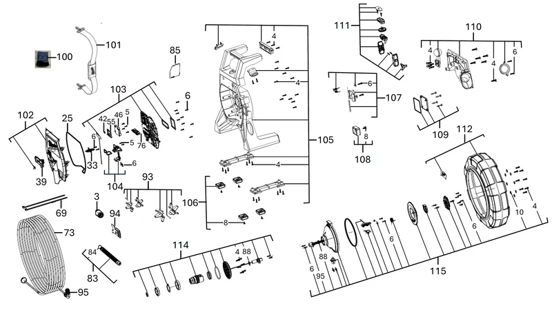 Milwaukee M12 SICO26 Ersatzteile (Code: 505263)