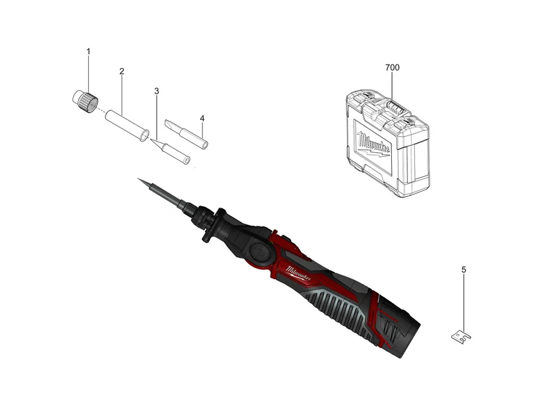 Milwaukee M12 SI Ersatzteile (Code: 481356)