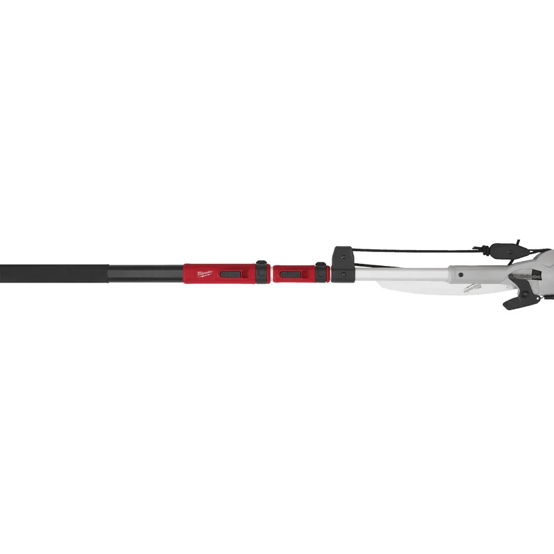 Milwaukee Teleskop-2-in-1 Hochentaster (Länge: 2,1 - 4,9 m, vereint Säge & Astschere, Max. Schnitt-Ø: 180 mm, Messerlänge: 330 mm)