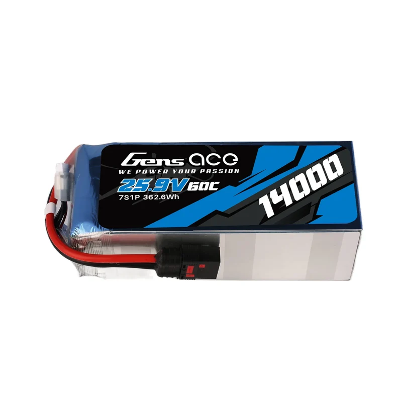 Gens Ace 14000mAh 25,9V 60C 7S1P Akkupack mit QS8-Stecker