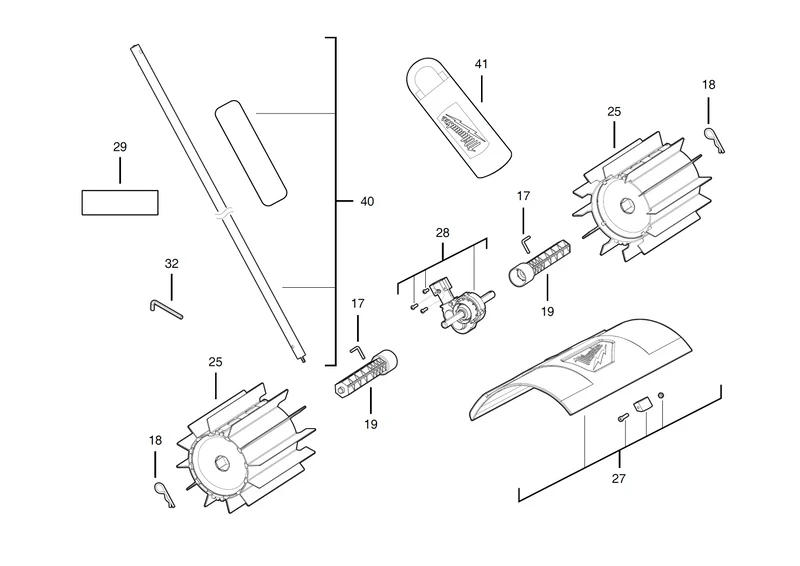 Milwaukee M18 FOPH-RBA Ersatzteile (Code: 491480)