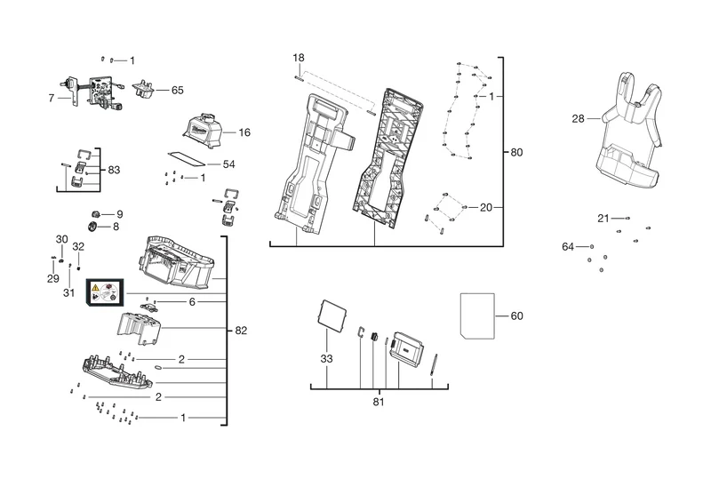 Milwaukee M18 BBPFP2 Ersatzteile (Code: 509500)