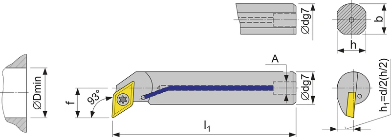 Bohrstange m.IK TECWERK