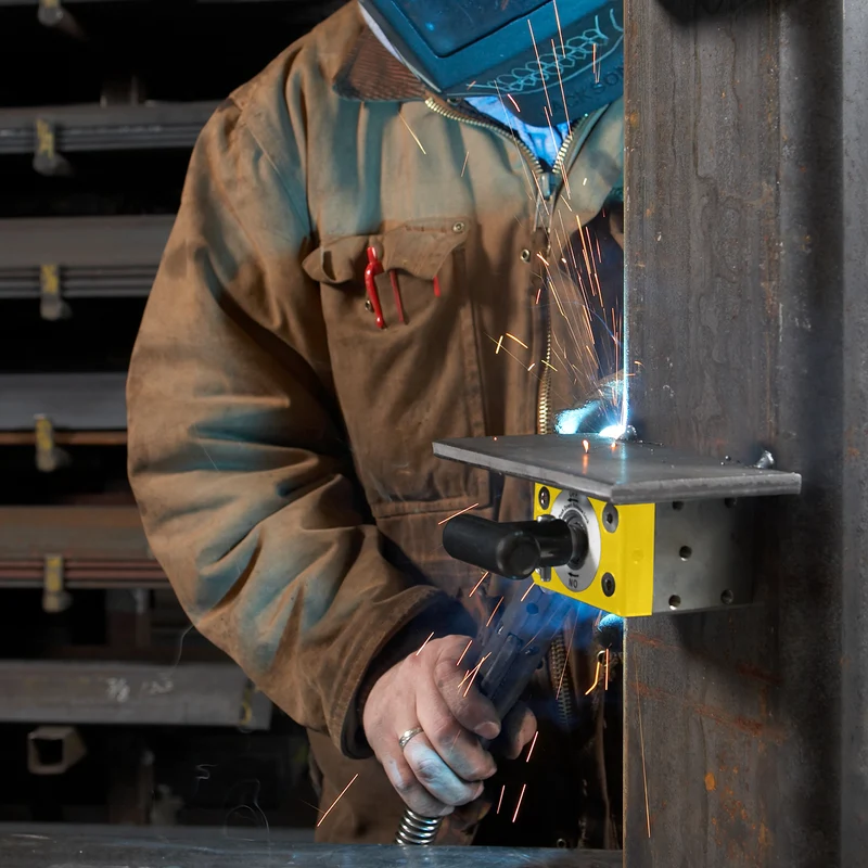 MagSquare 600 - 607 lb Max. Sollbruchstelle, umschaltbarer Magnetwinkel, hält flache und runde Stahlplatten - 8100106