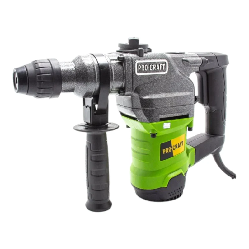 Procraft BH1750 Bohr- und Meißelhammer 1200 Watt 4,5 J SDS plus + Koffer