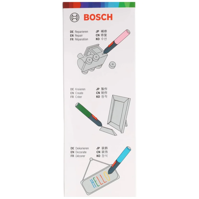 Bosch Gluey Heißklebestift, kabellos und wiederaufladbar, inkl. Mignon AA 1,2V Akkus