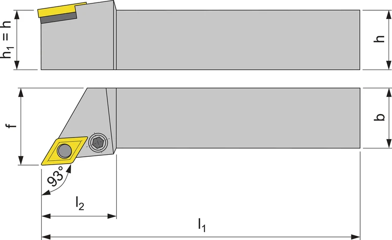 Klemmdrehhalter li.vern.Außen TECWERK