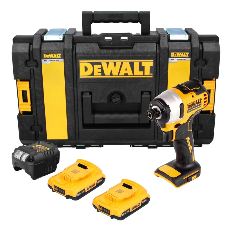 DeWalt DCF 809 D2 Akku Schlagschrauber 18 V 1/4" Brushless + 2x Akku 2,0 Ah + Ladegerät + Tough Box