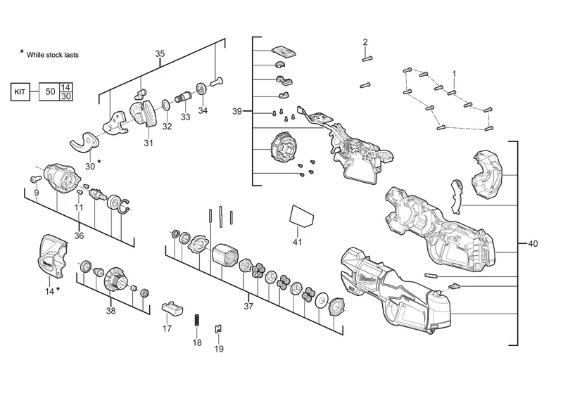 Milwaukee M12 BLPRS Ersatzteile (Code: 491956)