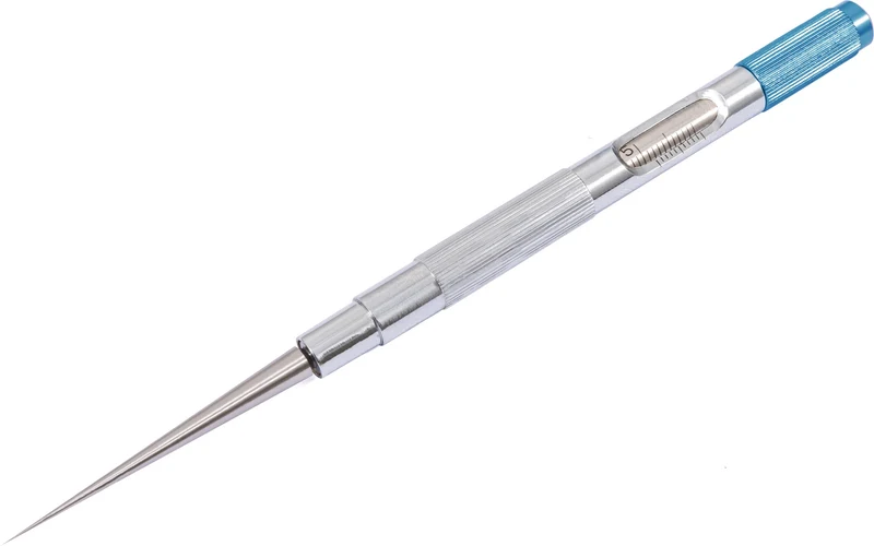 TECWERK Düsenlehre 0-5 mm mit 0,1 mm Ablesung für präzise Innenmessungen
