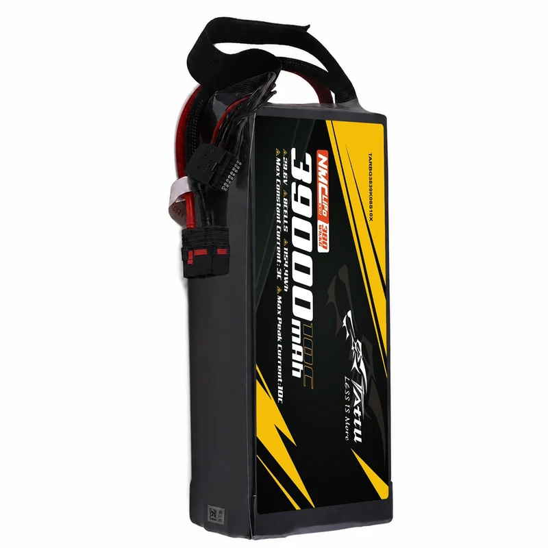 Tattu Semi-Solid State 380Wh/kg 39000mAh 10C 29,6V 8S1P LiPo-Akkupack mit QS8-S-Stecker