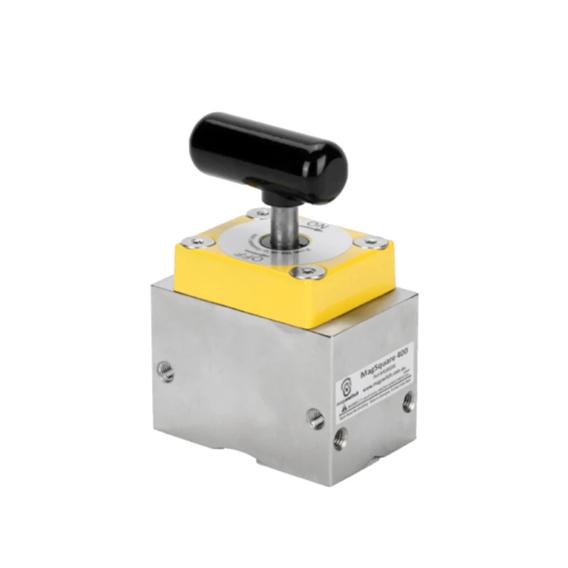 MagSquare 400 - 399 lb Max. Sollbruchstelle, umschaltbarer Magnetwinkel, hält flache und runde Stahlplatten - 8100238