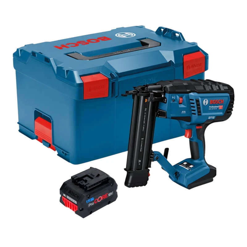 Bosch GNH 18V-50 M Professional Akku Holznagler 18 V 16 - 50 mm + 1x ProCORE Akku 8,0 Ah + L-Boxx - ohne Ladegerät