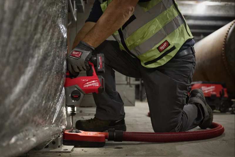 Milwaukee Akku-Kombihammer M12 FHAC16-0 (SDS plus, Schlagenergie: 1,15 J, Optimiertes Hammerbohren bis zu 12 mm, ohne Akku)
