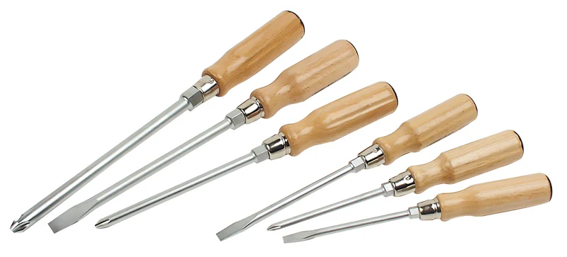 Schraubendreher 250x14 mm, Holzheft