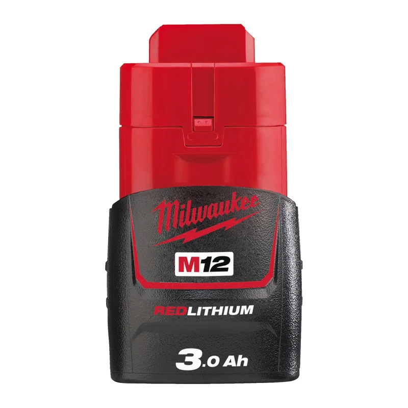 Milwaukee Akku-Starter-Set M12 NRG-303 (mit 3 x 12V / 3,0 Ah Akku M12 B3, 1 x Schnellladegerät C12 C)