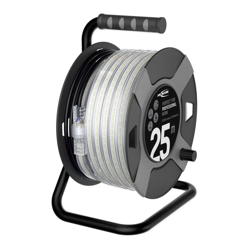 LED-Lichtschlauch auf Trommel