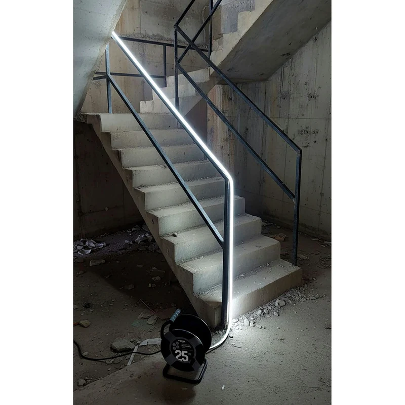 LED-Lichtschlauch auf Trommel