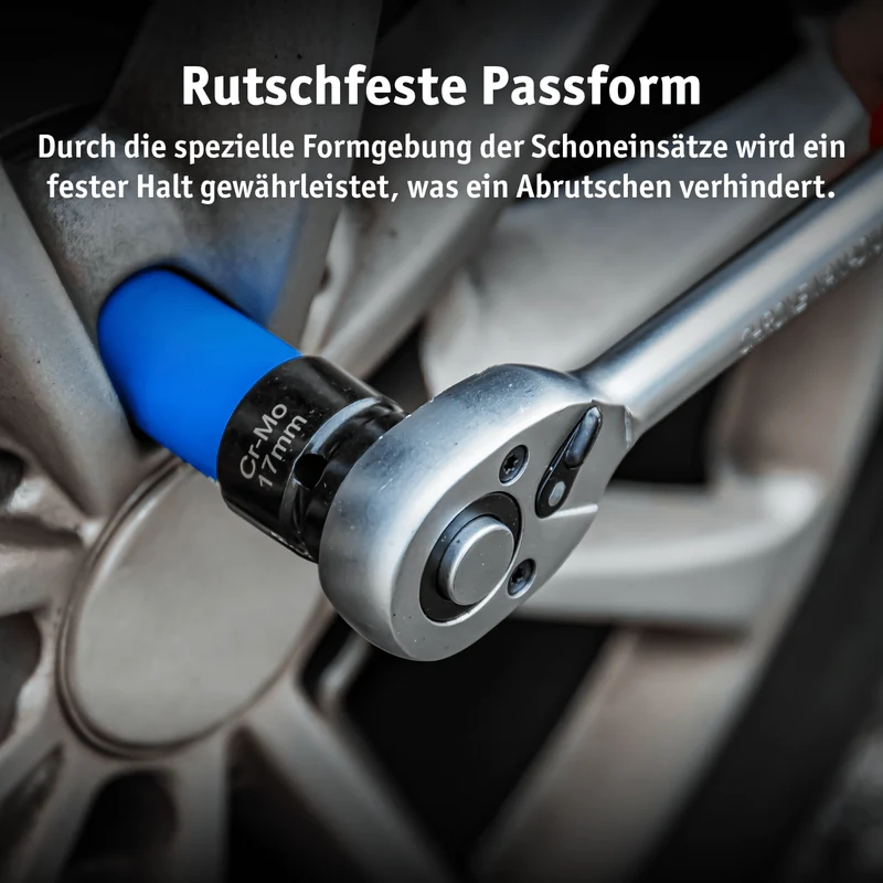 Schoneinsätze für Alufelgen 17-19-21 mm