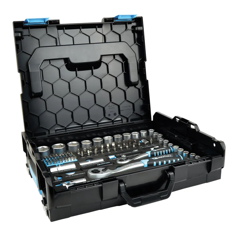 QUANTOOL - Werkzeugsatz, 118-tlg., Sortimo L-Boxx 102 System
