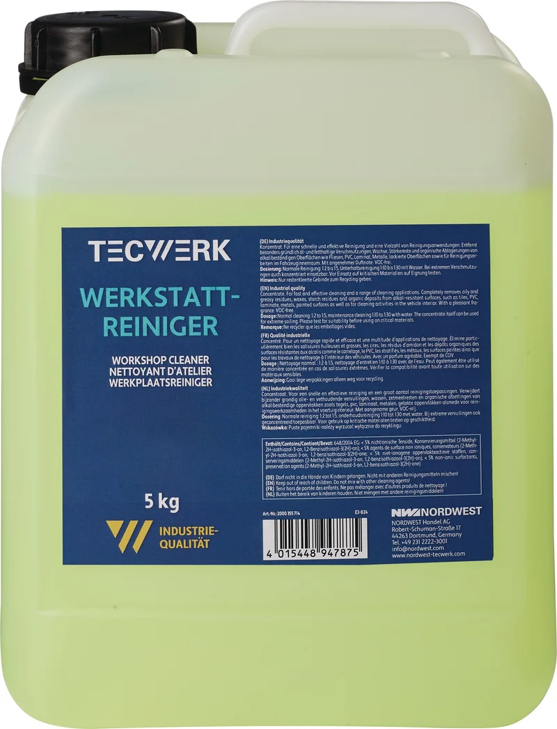 Werkstattreiniger Kanister TECWERK