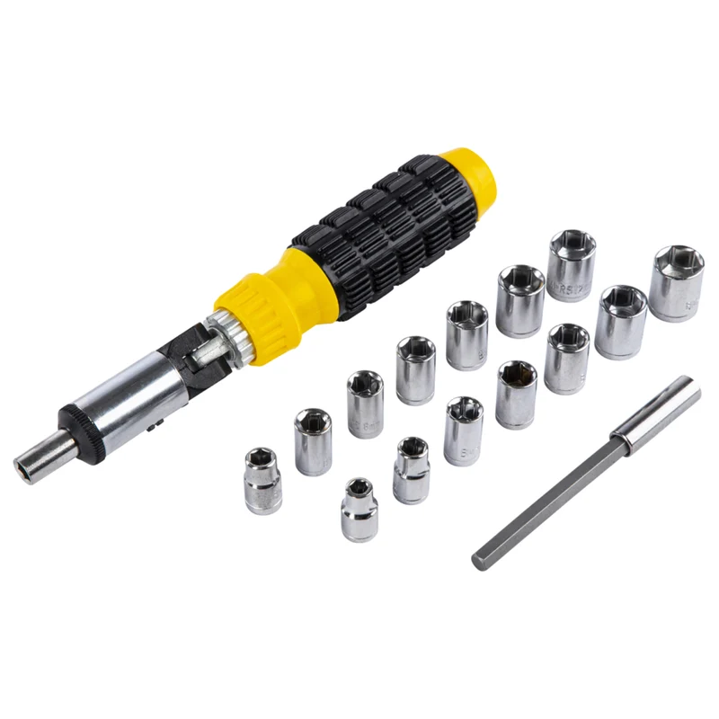 Bit- und Steckschlüsselsatz 41-tlg., 1/4"